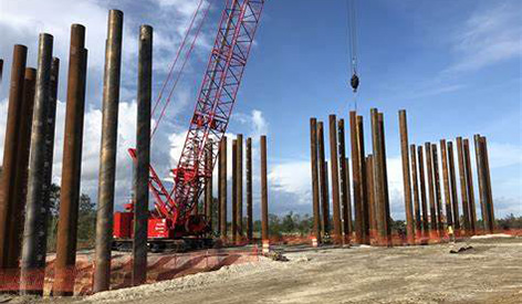 Введение в процесс строительства стальных трубчатых свай
